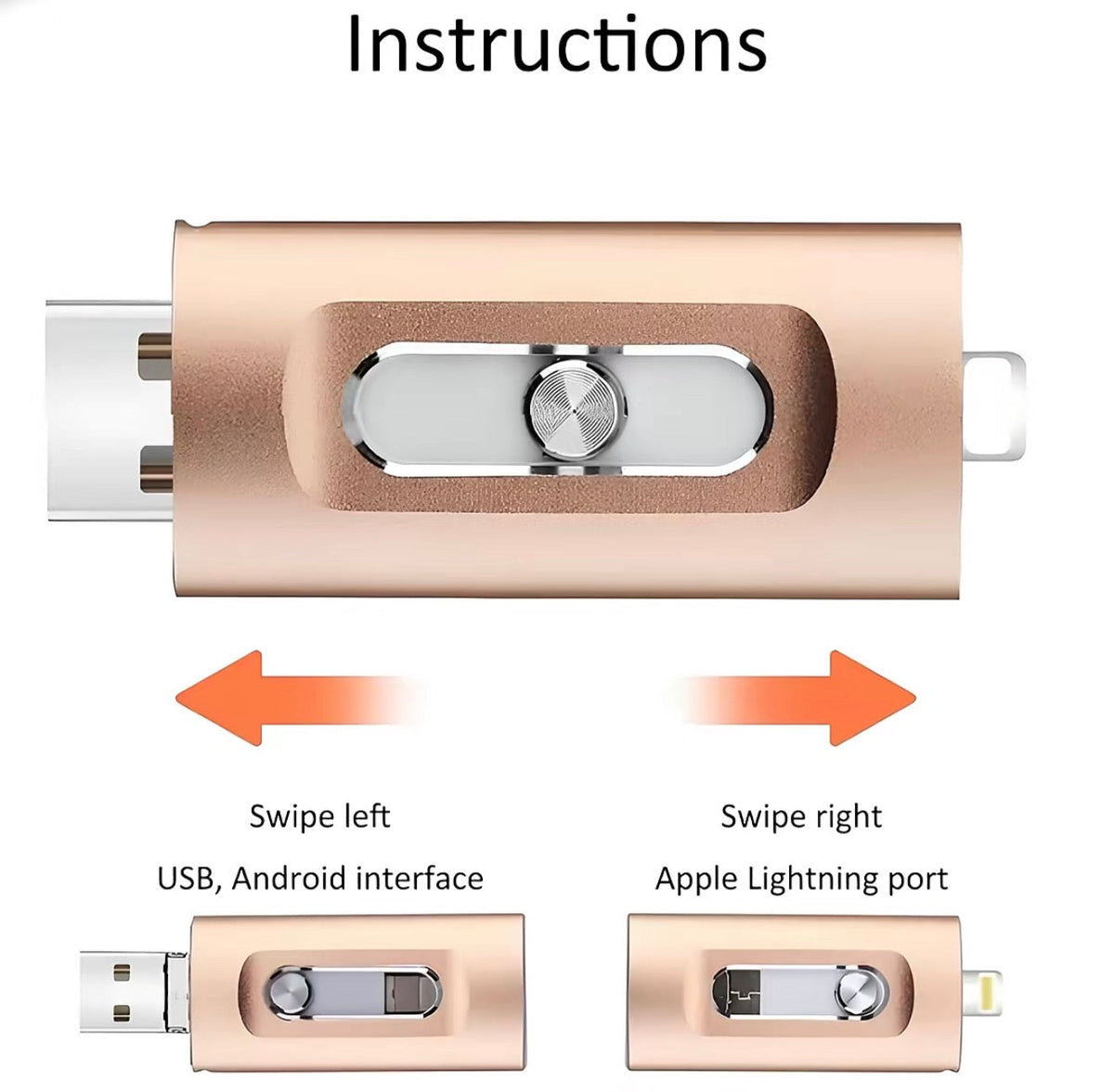 FlexiDrive 4-in-1 Flash Drive 9