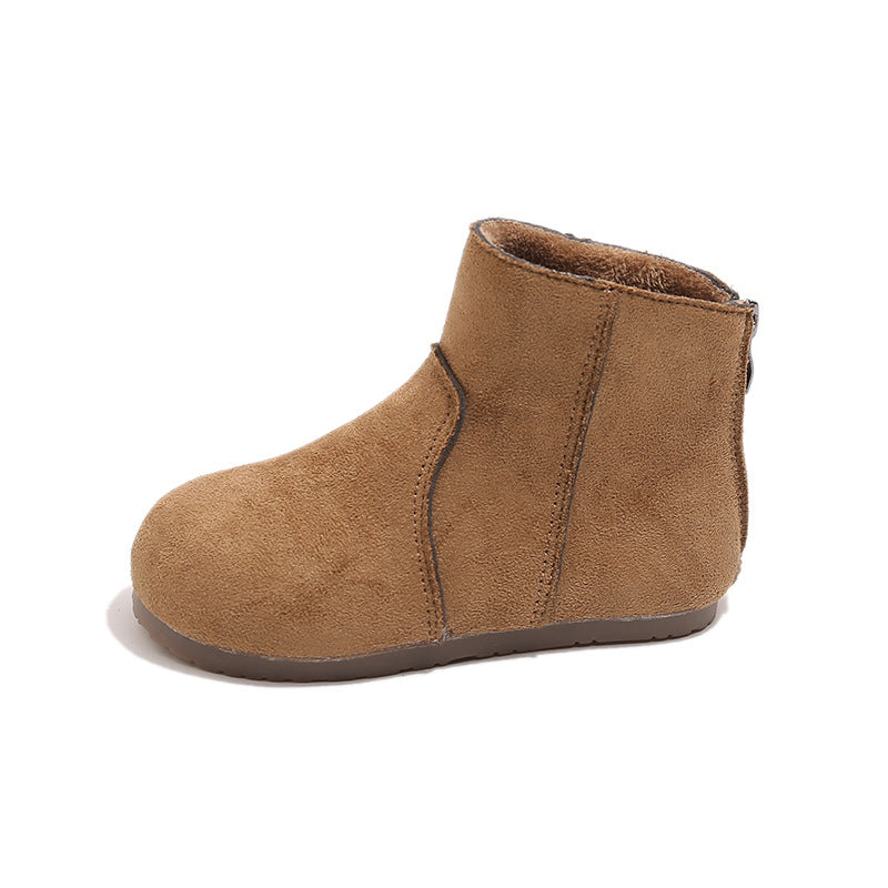 New Winter Versatile British-style Girls Ankle Boots 5