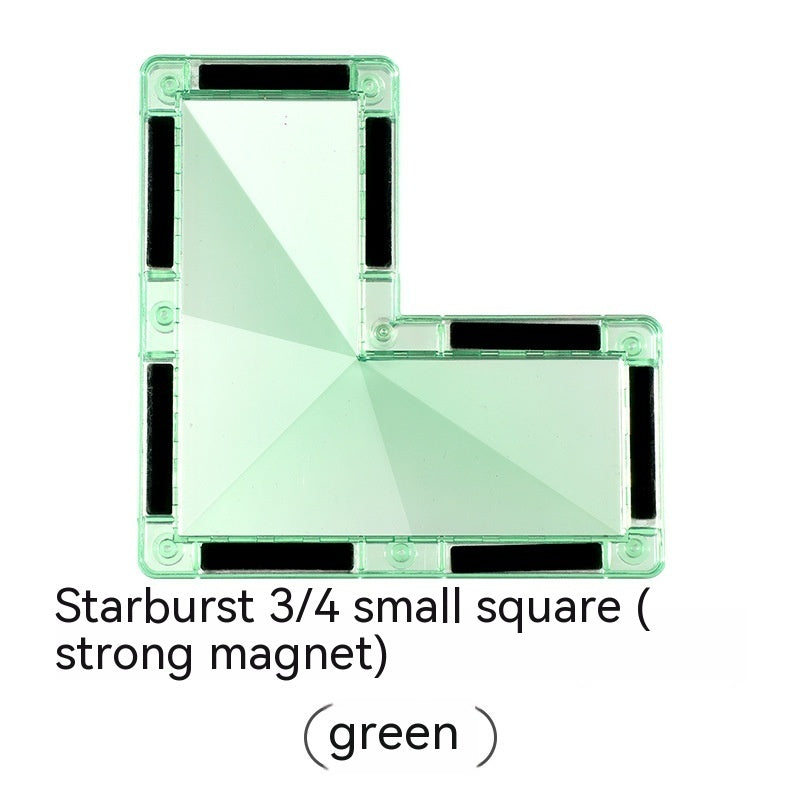 Color Window Asterism Magnetic Building Blocks Assembly 47