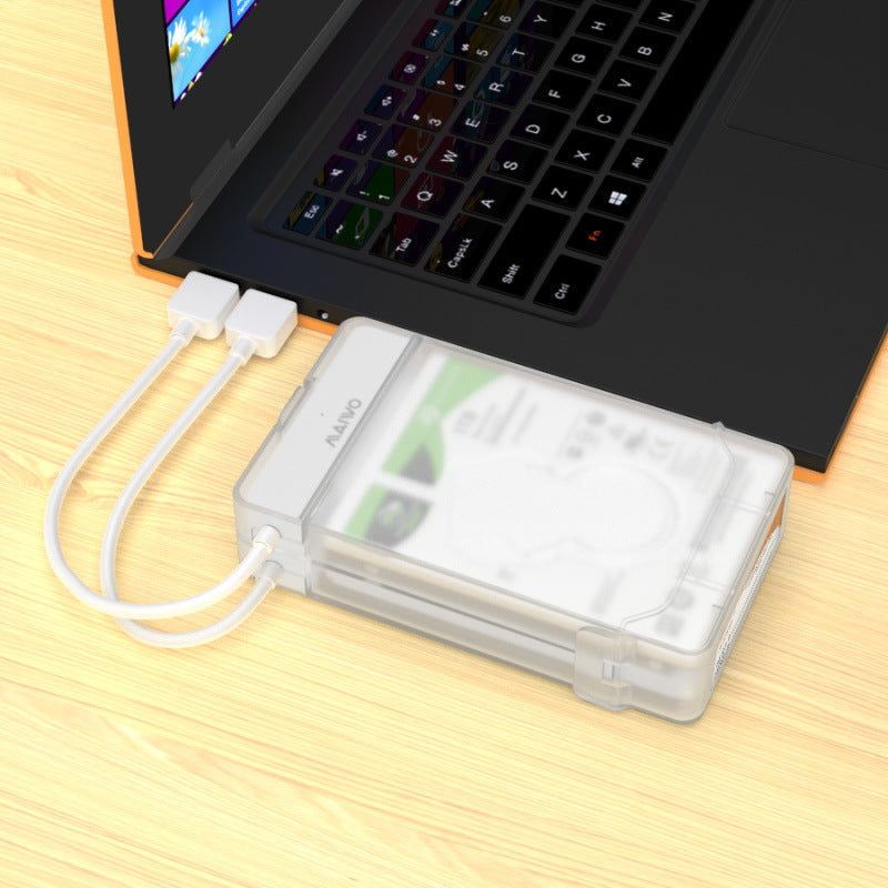 Dual Bay 2.5-inch SATA Hard Disk Enclosure 4