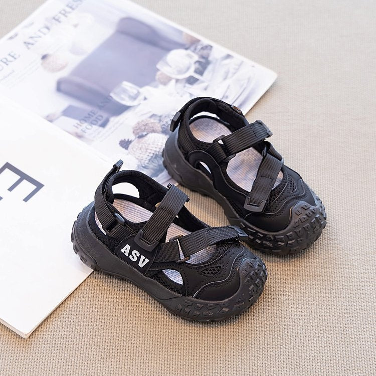 2026 New Summer Boys Sandals, Kids Sports Sandals, Thin Breathable Casual Shoes For Big Boys & Toddlers 2
