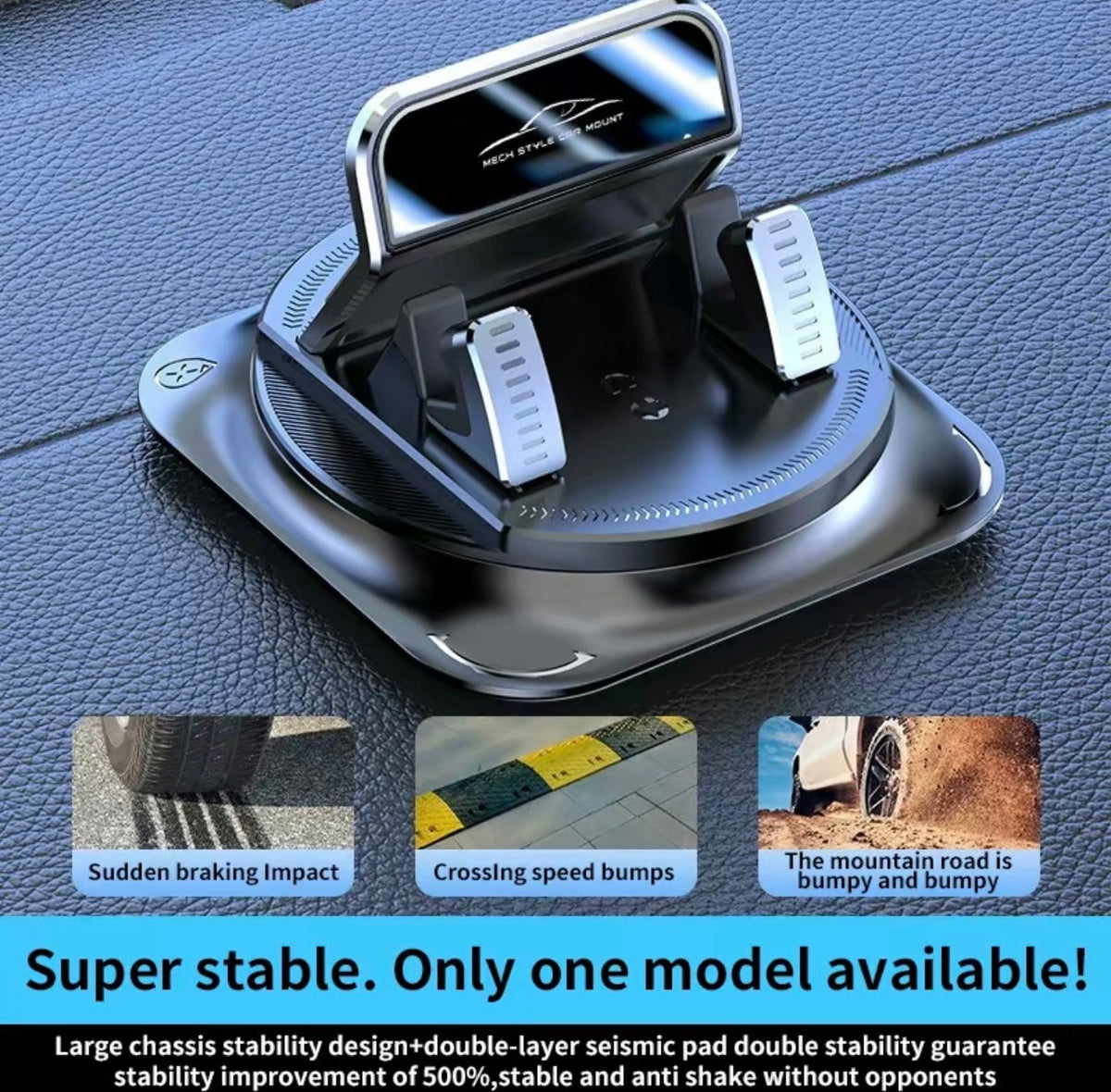 360° Car Phone Mount 3