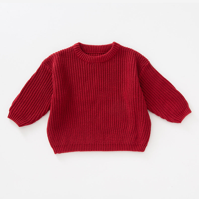 Hot Selling Children's Clothing Pullover Knitting Sweater 23