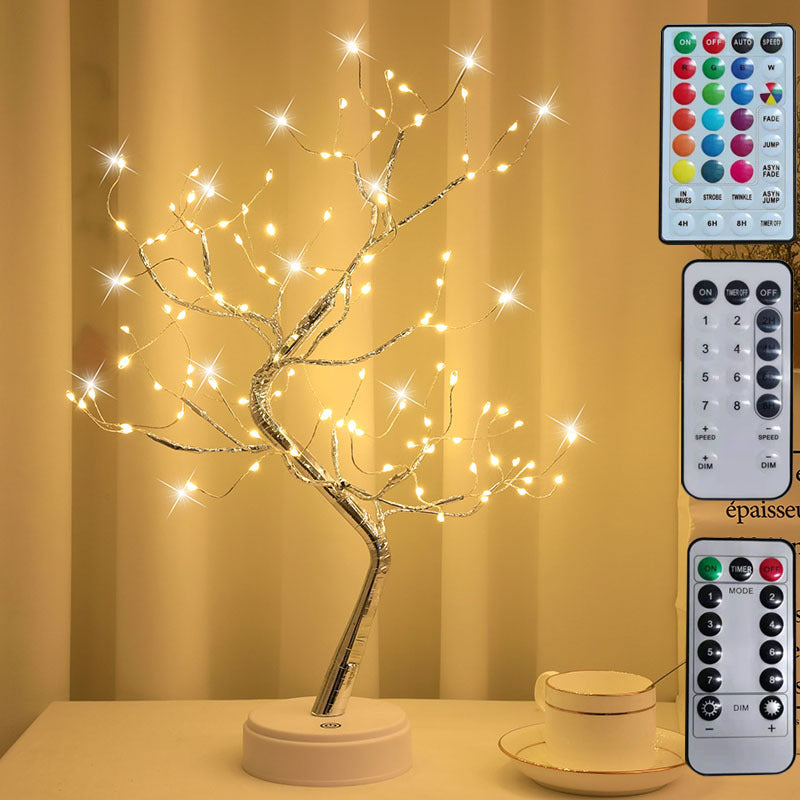 New Colored Light, Starry Sky LED, Copper Wire, Rice Tree Lamp 3