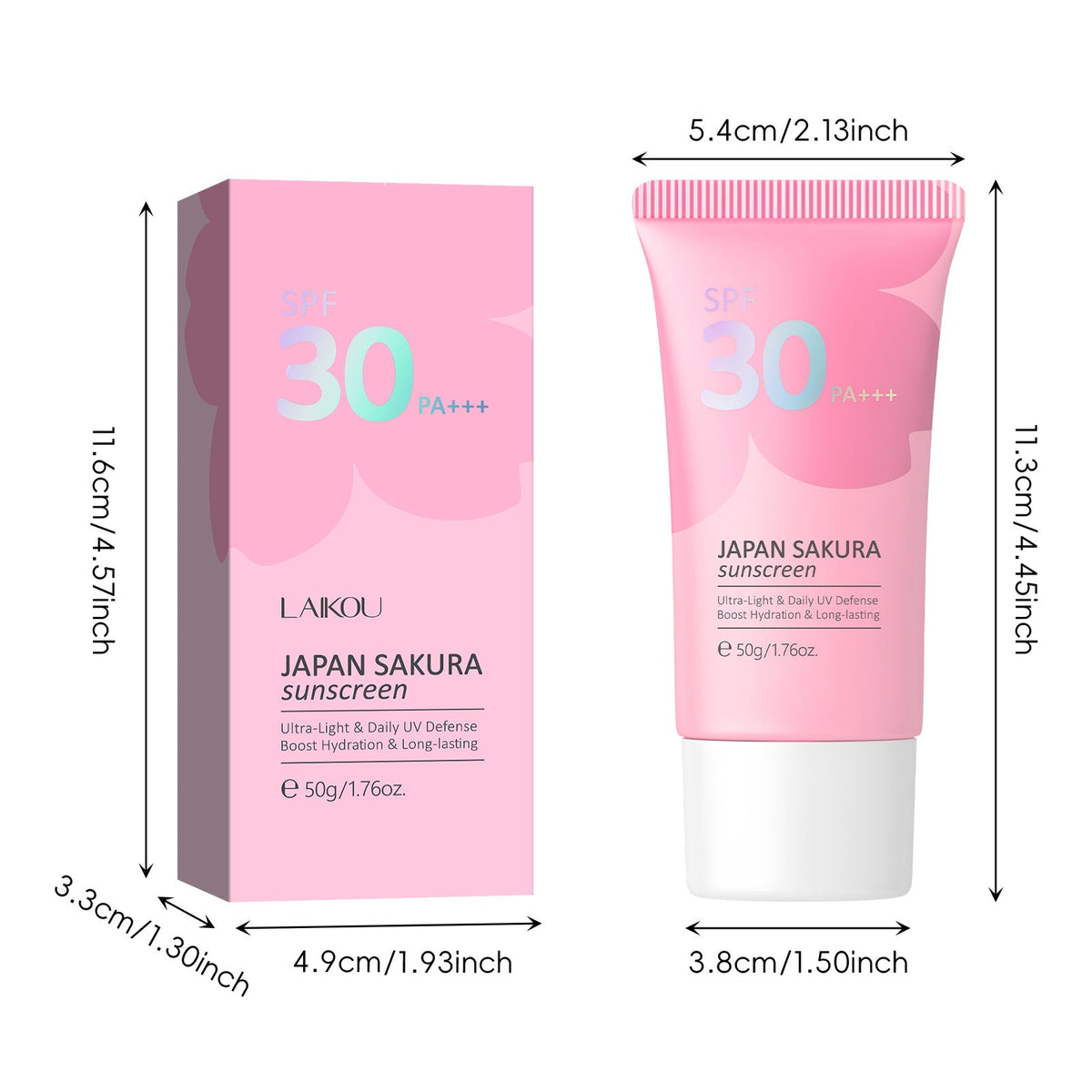 Cherry Blossom SunscreenSPF30 Isolation Skin Care Products 5