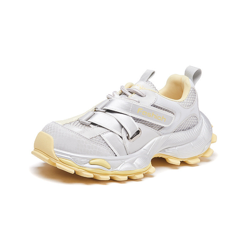 Girls Sports Shoes Running Shoes For Older Children Soft-soled Versatile Dad Shoes 5