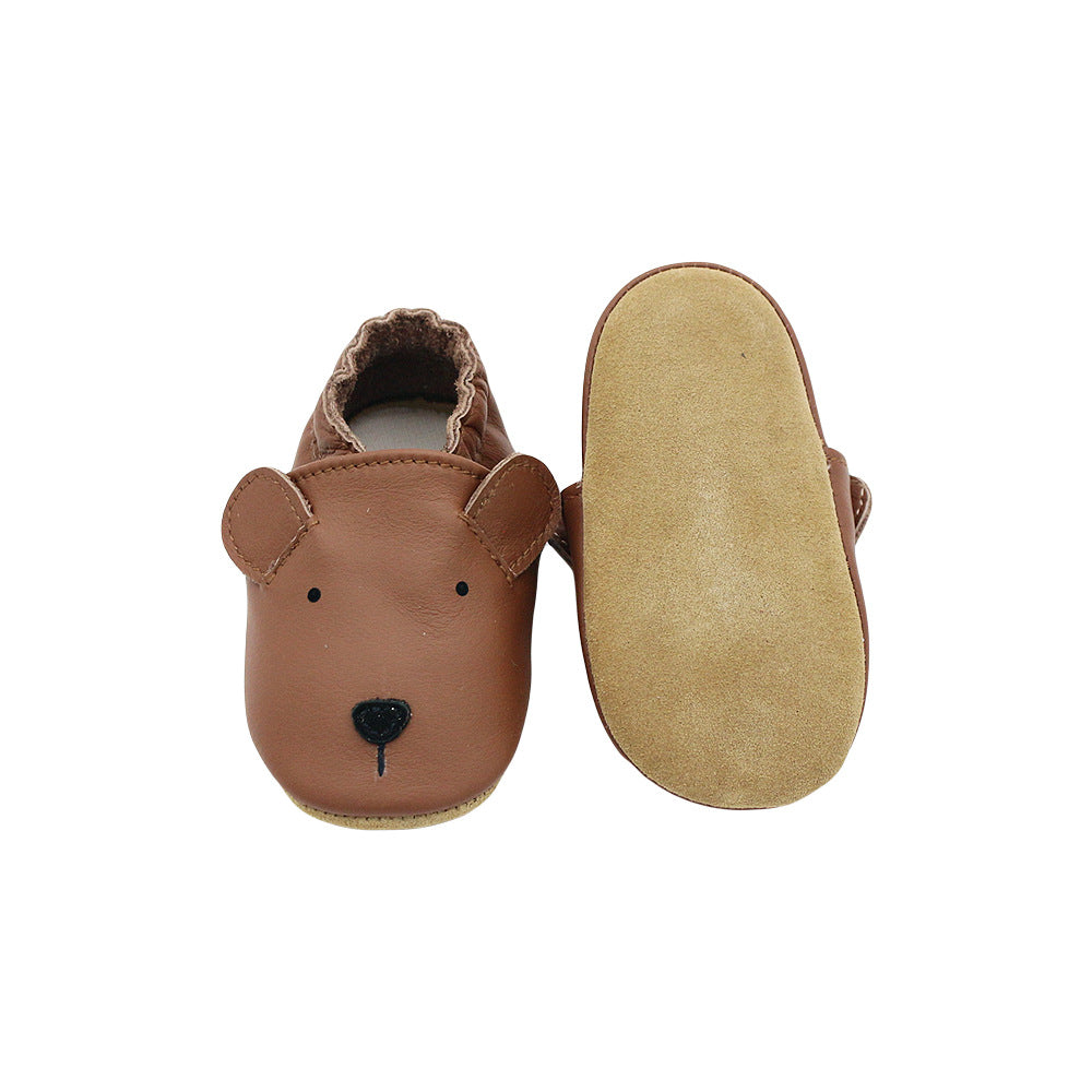 Premium Full-grain Leather Toddler Walking Shoes 11
