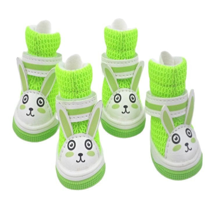 Pet Web Teddy Dog Shoes 4