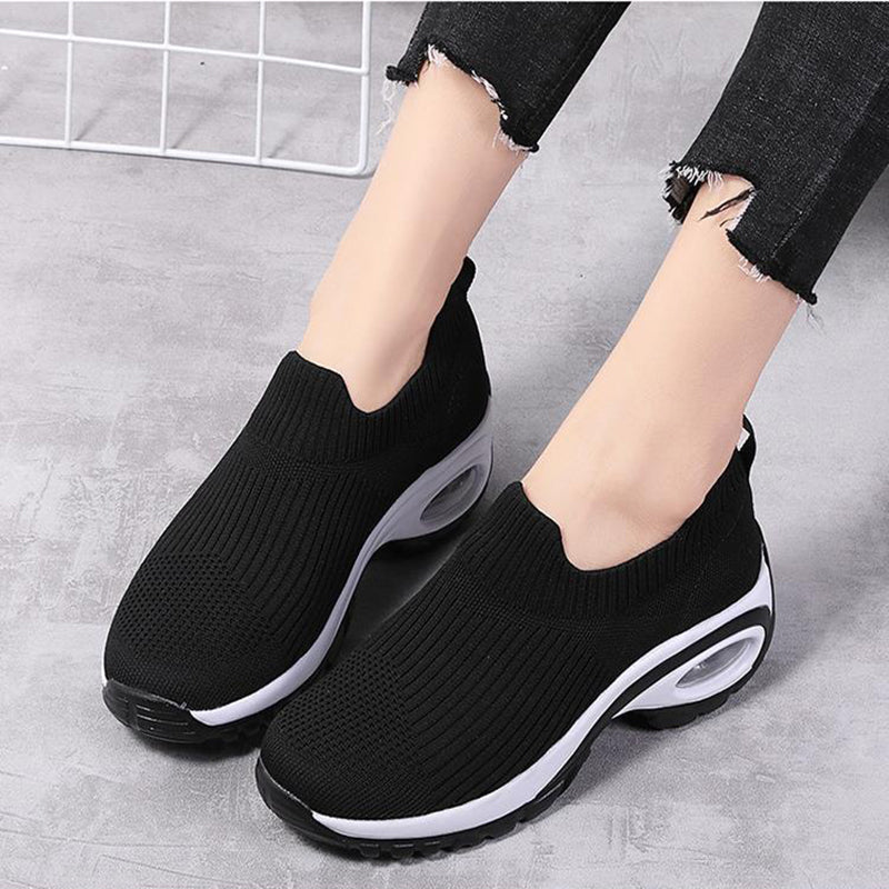 Sneakers Women Air Cushion Mesh Breathable Running Sports Shoes 5