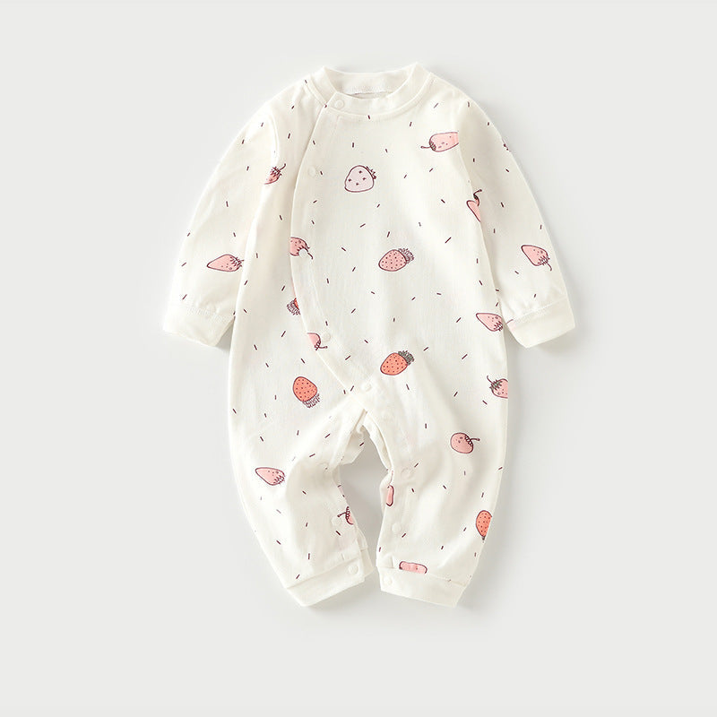 Autumn Thin Baby Pajamas And Baby Onesies 9