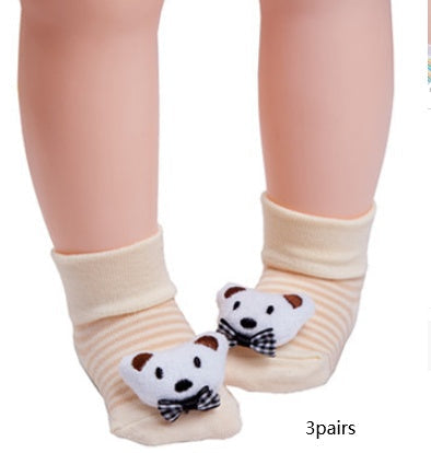 Cute Baby Animal Doll Baby Three-dimensional Socks 22