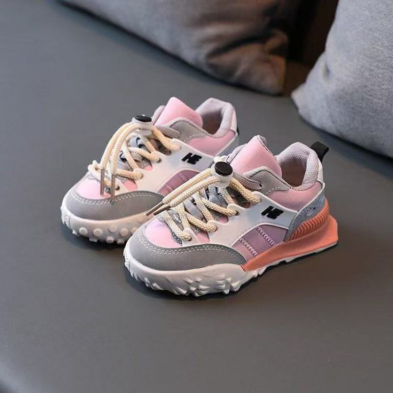 Korean-style Soft-soled Casual Sports Running Shoes For Kids 7