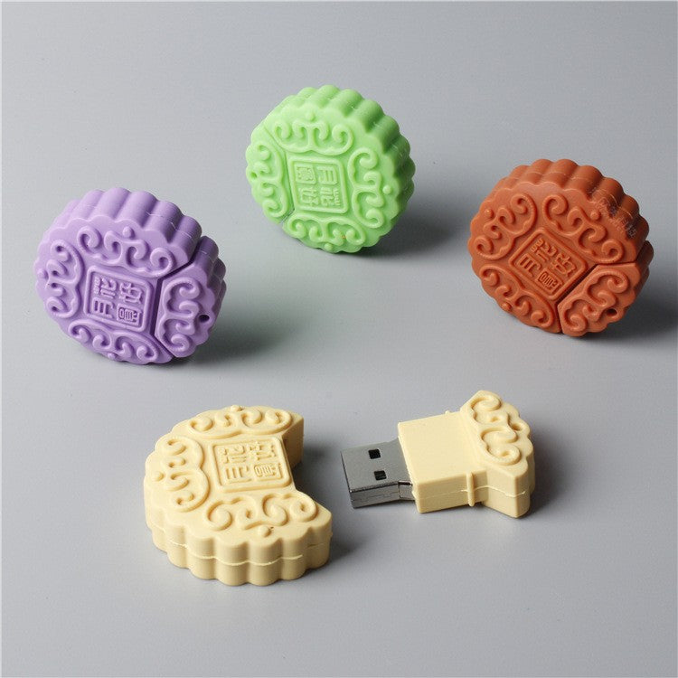 Simulation Mid-Autumn Festival Mooncake USB Drive Holiday Gift USB Drive 1