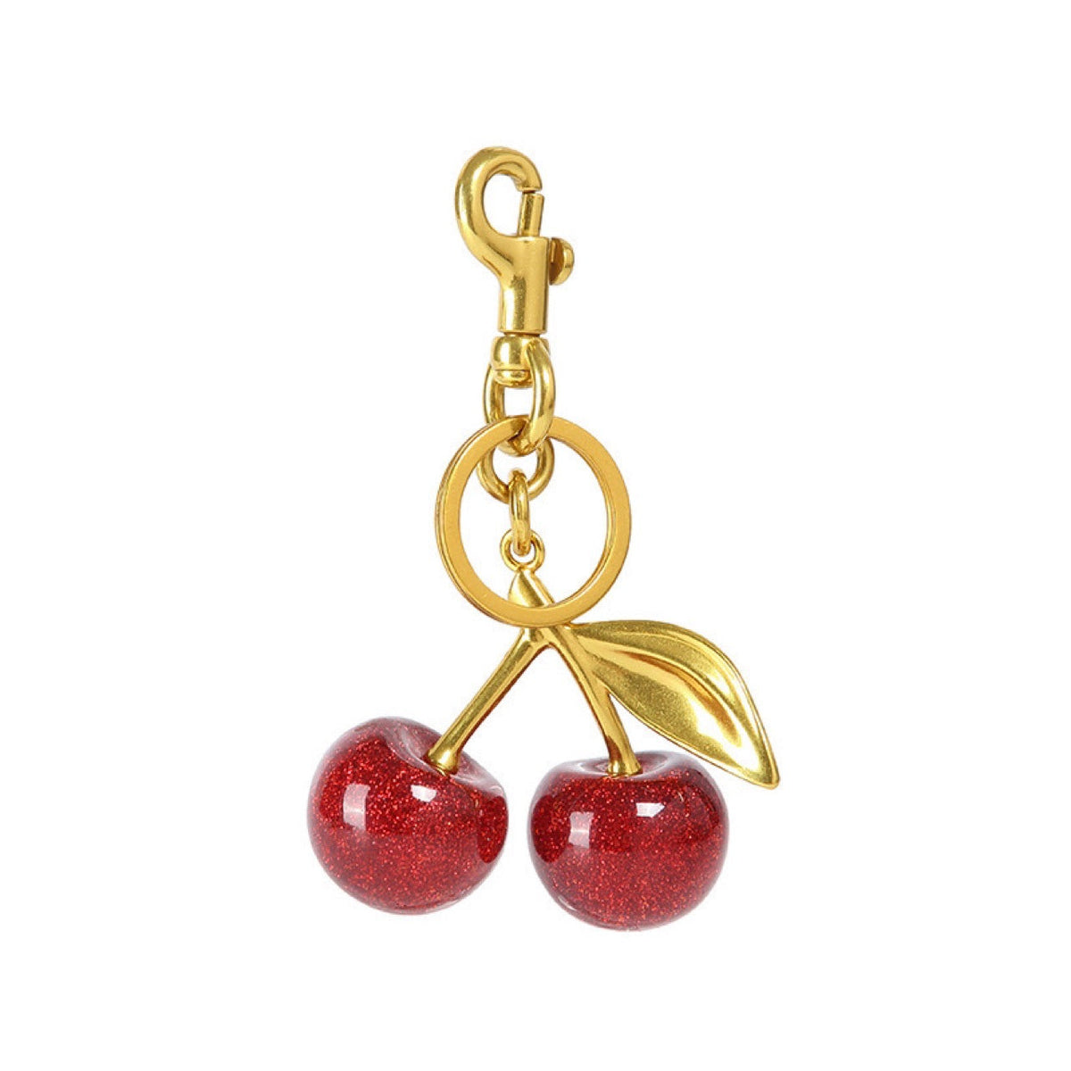 Cherry car keychain high-end women's bag pendant backpack pendant Christmas Halloween 1