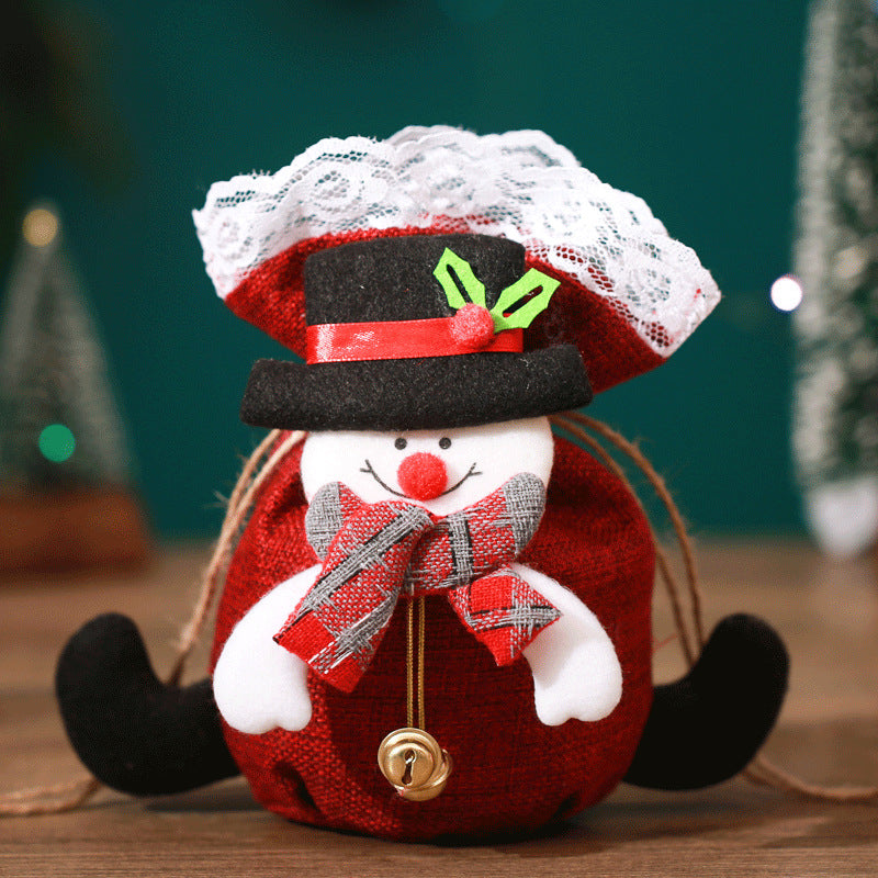 Christmas Apple Bag Christmas Eve Apple Gift Box Gift Bag Candy Bag Christmas Creative Gift Bag 3