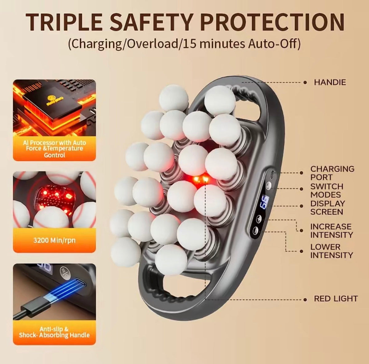 BodyRelief Percussion Massager 7