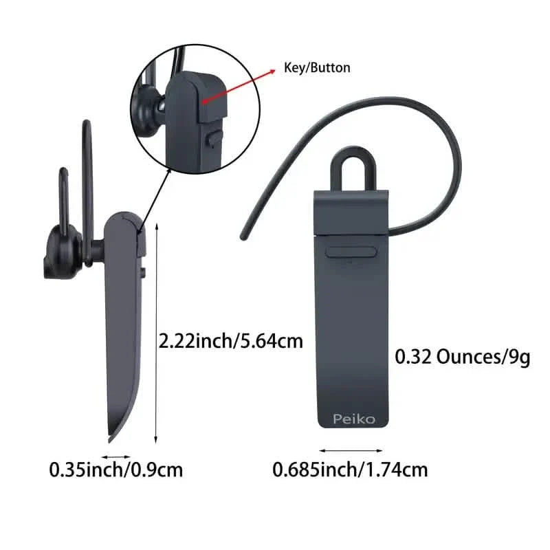 PEIKO World Language Translator Single Earbud – Real-Time Voice Translation 2