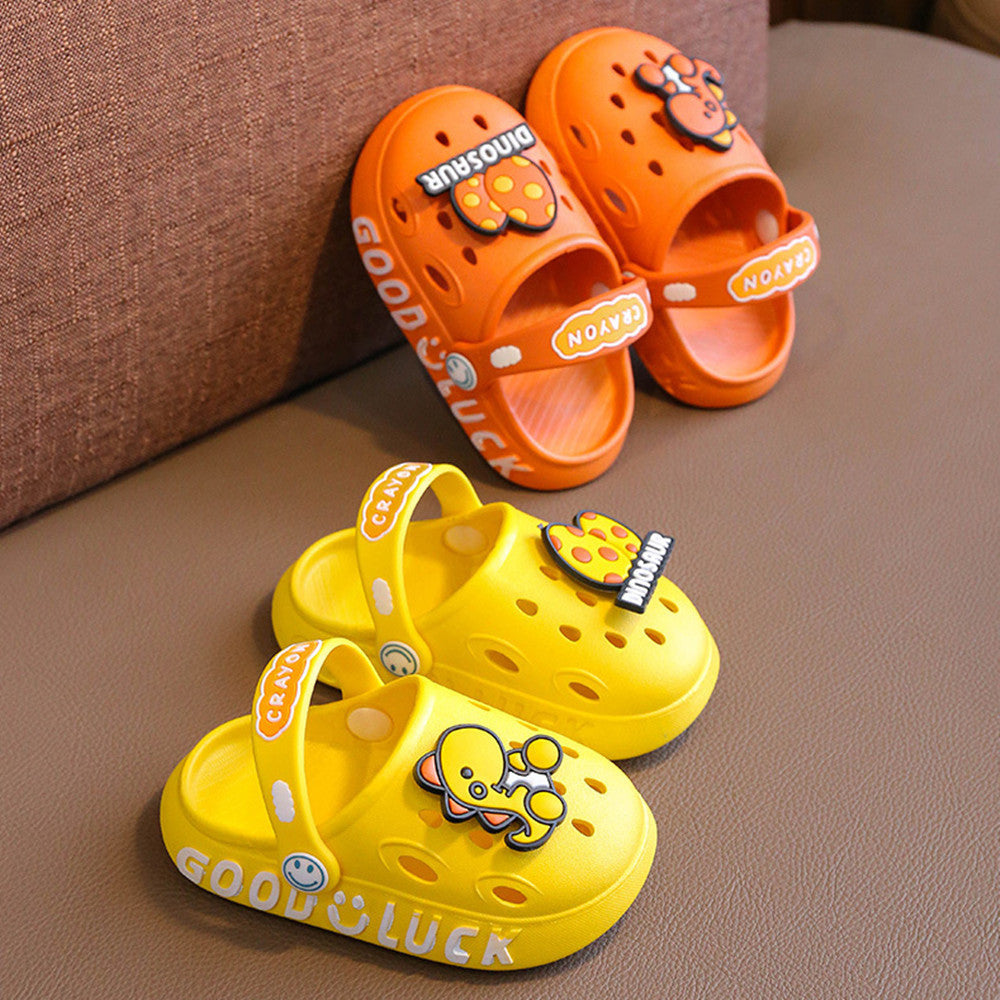 New Cute Cartoon Dinosaur Slipper For Kids 1