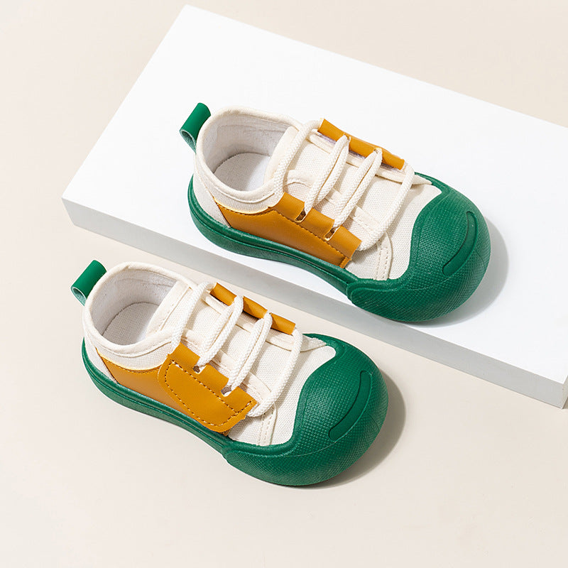 Dopamine Color Matching For Children Canvas Shoes 7