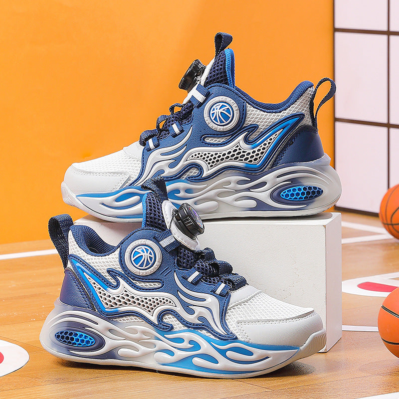 Childrens Sports Shoes With A Rotating Buckle For Spring And Autumn 6