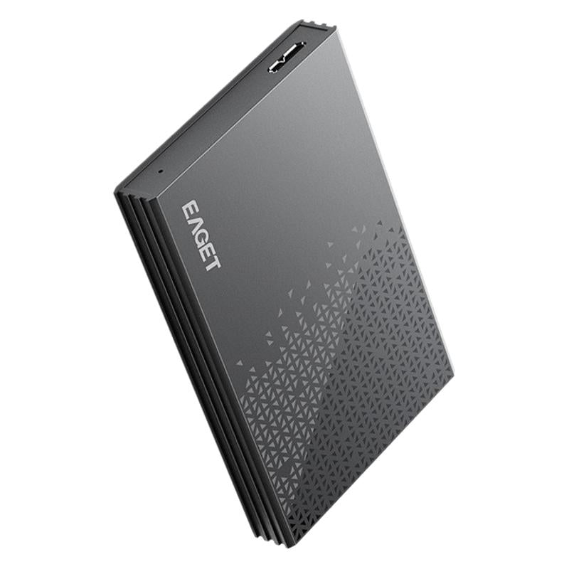Portable Hard Drive Backup Storage High-speed Shock-resistant Black 5