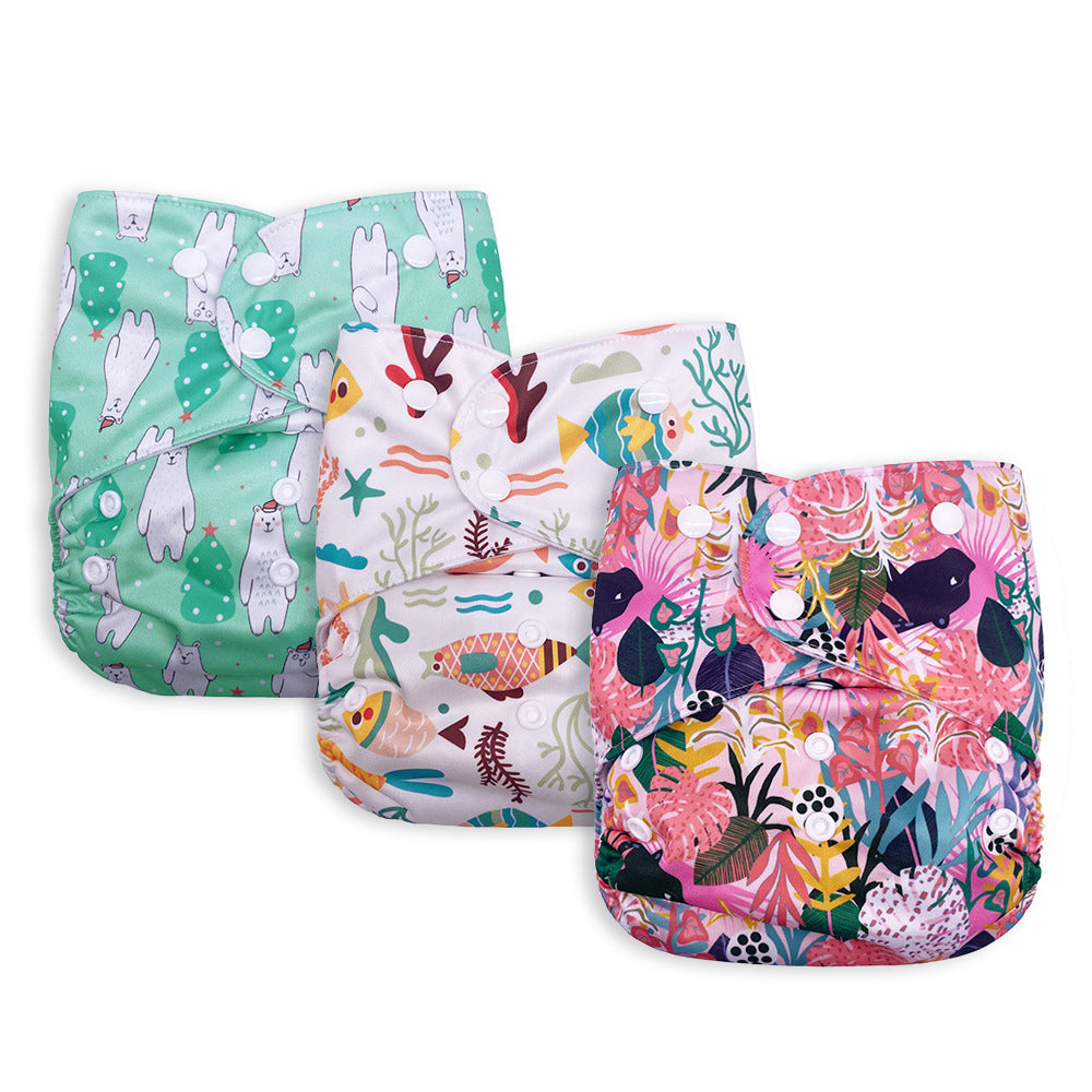 Plus-size Baby Diapers Waterproof And Breathable 1