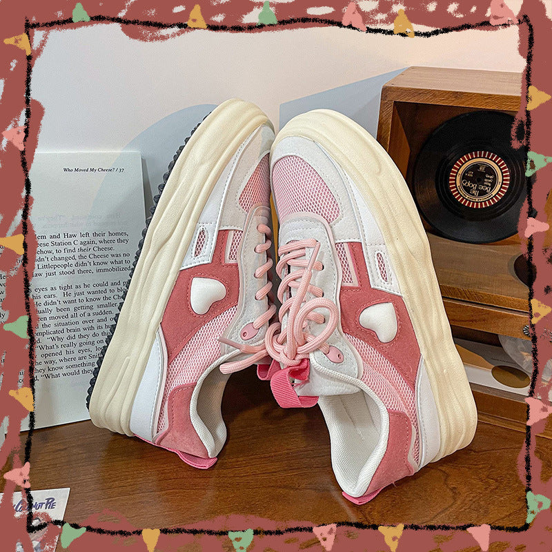Super Sweet Full Of Love New Student Skate Shoes 2
