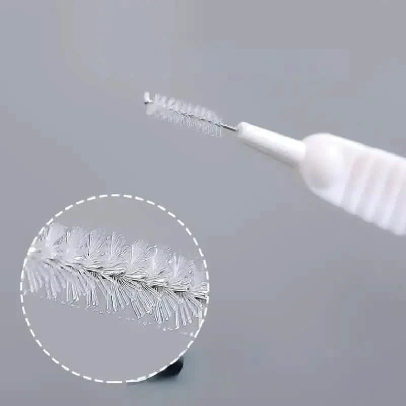 10-Pieces Set: Easy-Clean Shower Nozzle Brushes - Hassle-Free Showerhead Crevices Cleaner 5