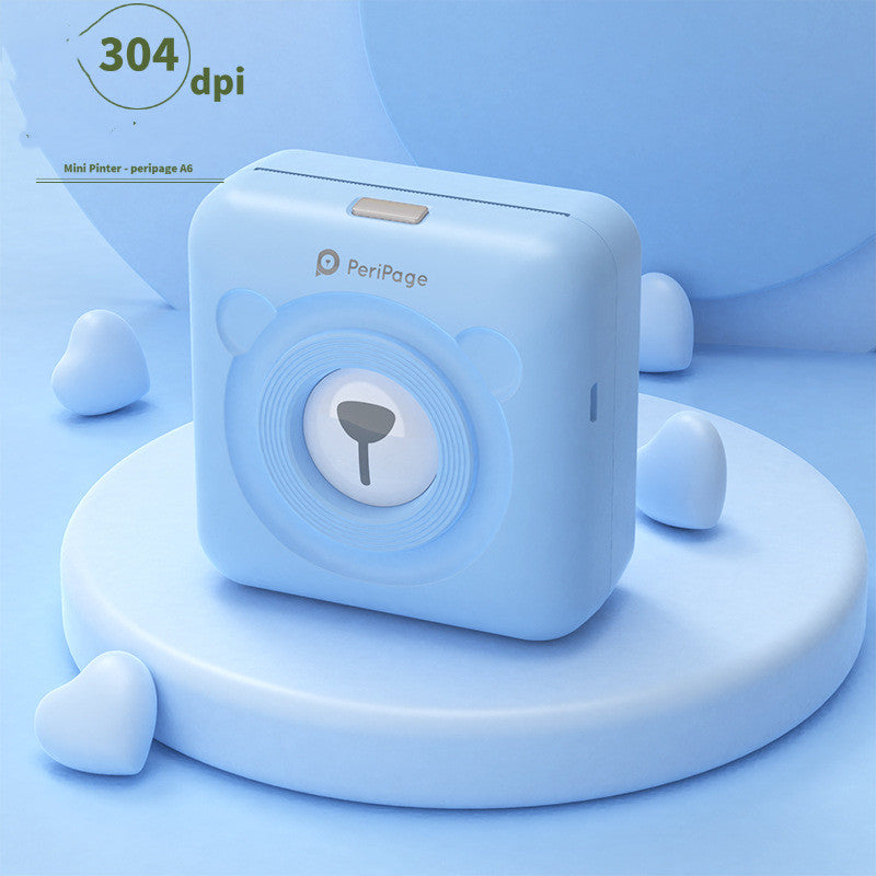 Mini Bliuetooth Wireless Thermal Printer Paper Sticker Label Printer 30