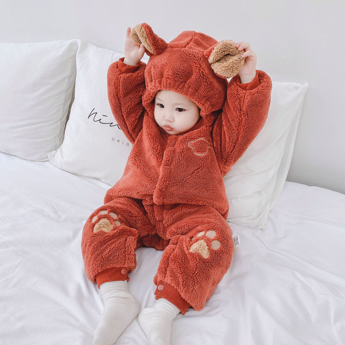 Newborn Baby Onesies Baby Clothes Romper Baby Quilted 1