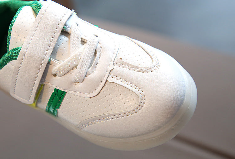 Kimmy White LED Sneakers Shoes 3