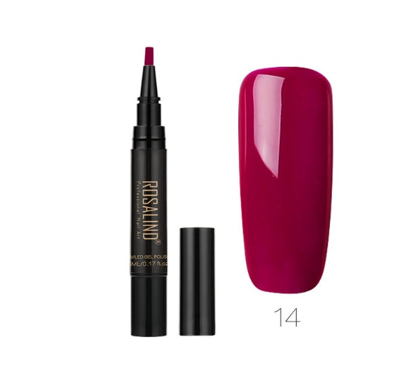 5ml Solid Color Nail Art Pen Nail Glue for Nail Art 64
