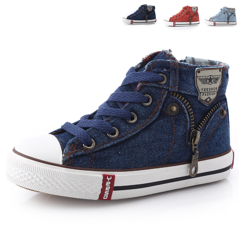 A children's shoes spring boys canvas shoes shoes small baby shoes wholesale Korean tide 3