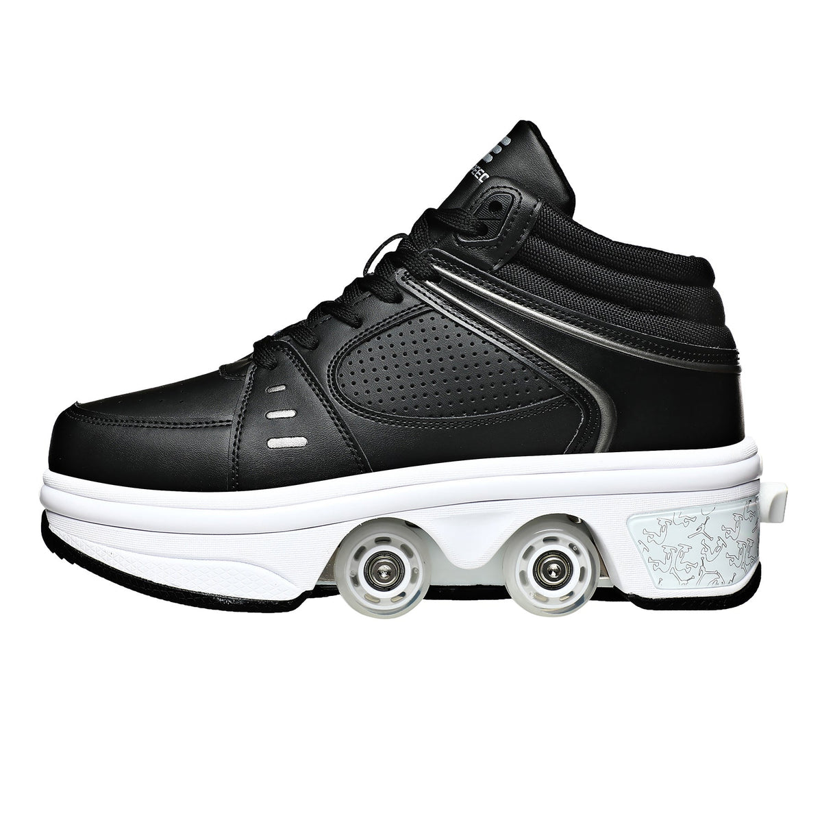Good Product Dual-purpose Roller Skates, Deformed Shoes, Double Row Roller Skates 8