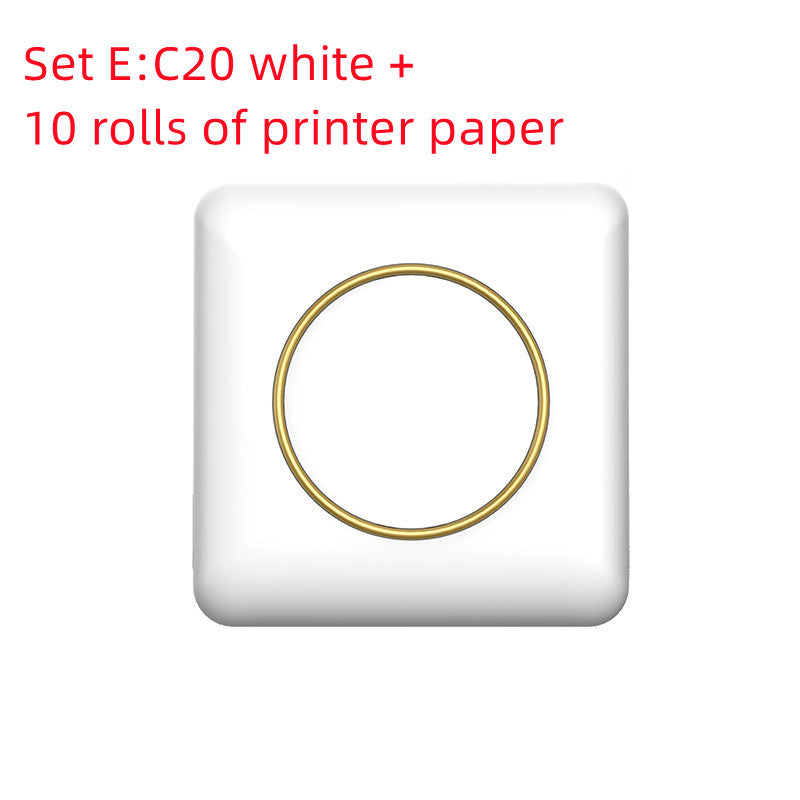 Mini Label Thermal Printer Small Bluetooth Wireless 14