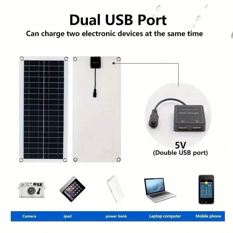 10W Solar Panel 18V Solar Cell 60A&100A Controller Solar Panels 7