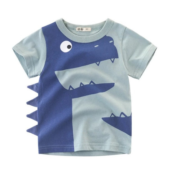 Children's Wear Summer New Korean Children's Boys Cotton T-shirt Men's Treasure In Children's Short Sleeves 13