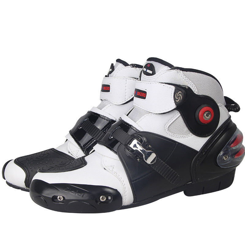 Road motorcycle riding shoes ankle boots 1