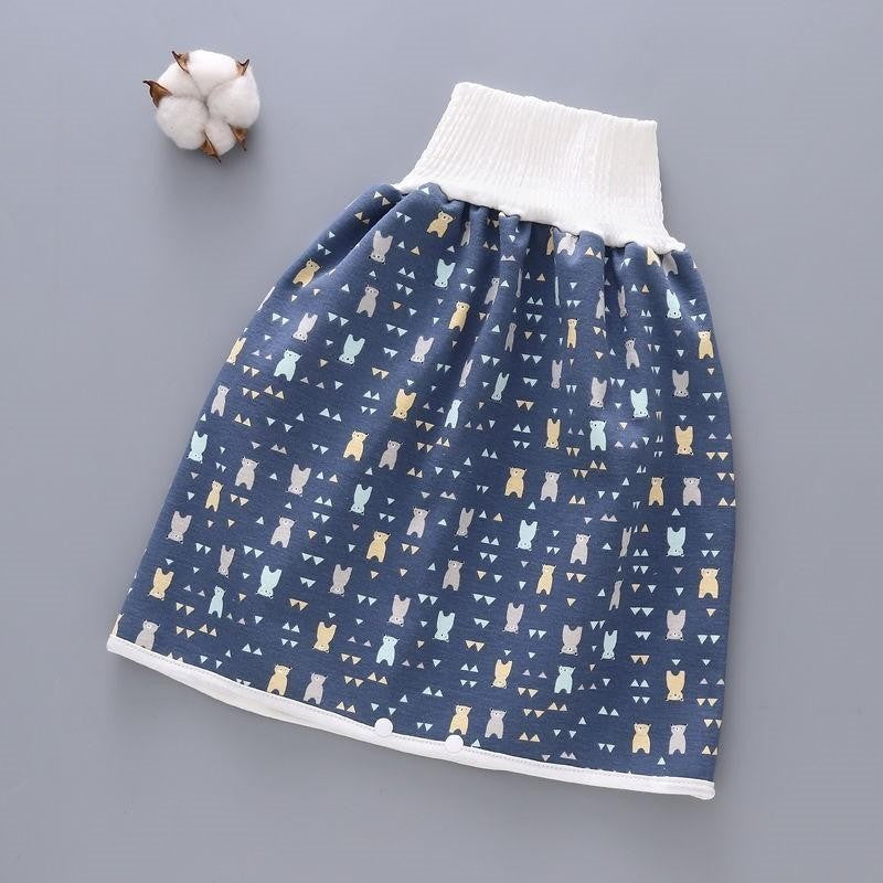 Cotton and bamboo fiber Baby diaper skirt 31