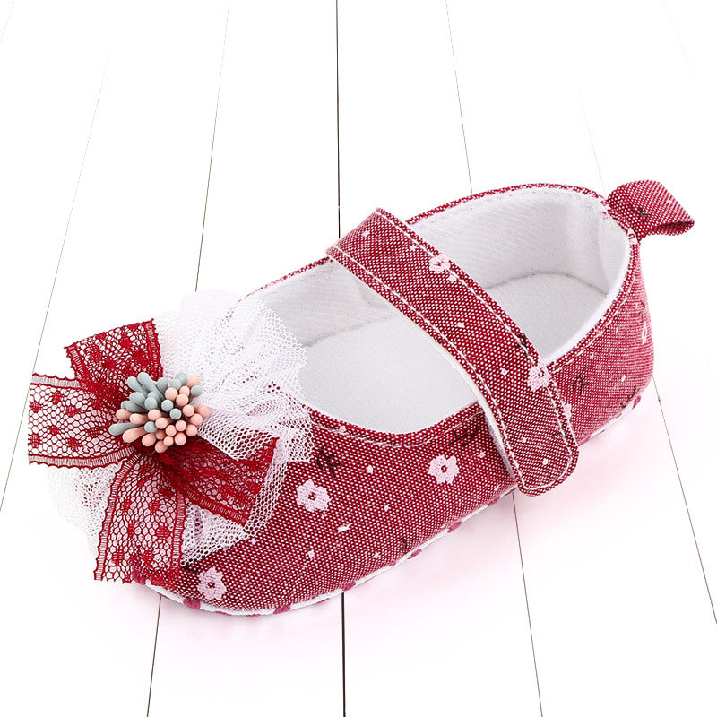 Baby princess shoes baby shoes soft sole 7