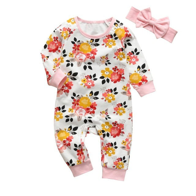 Baby print jumpsuit 3