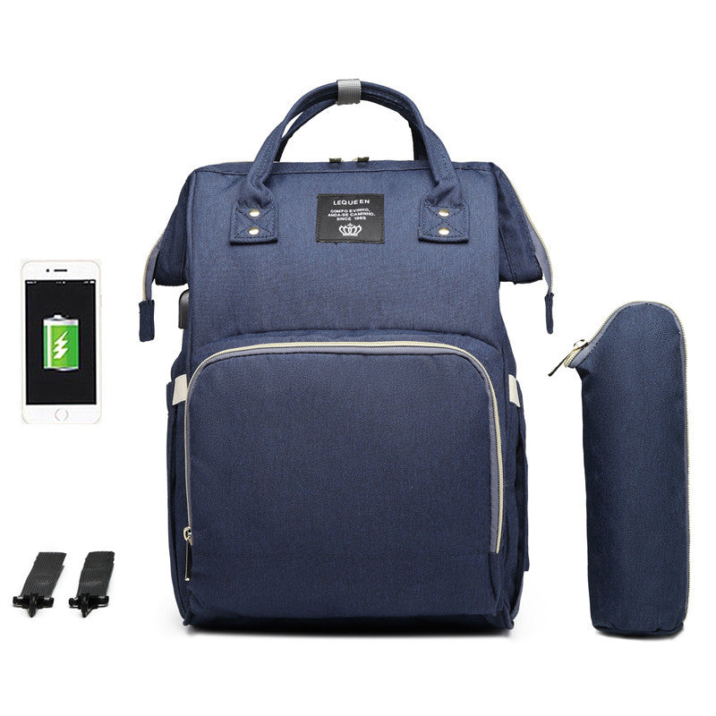 Large Capacity Diaper Bag Mummy Nursing Nappy Backpacks Travel Baby 9