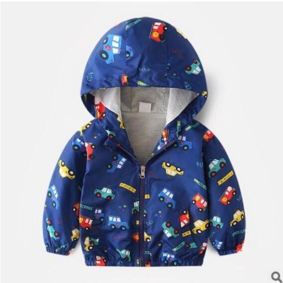 Boy jacket casual hooded jacket 20