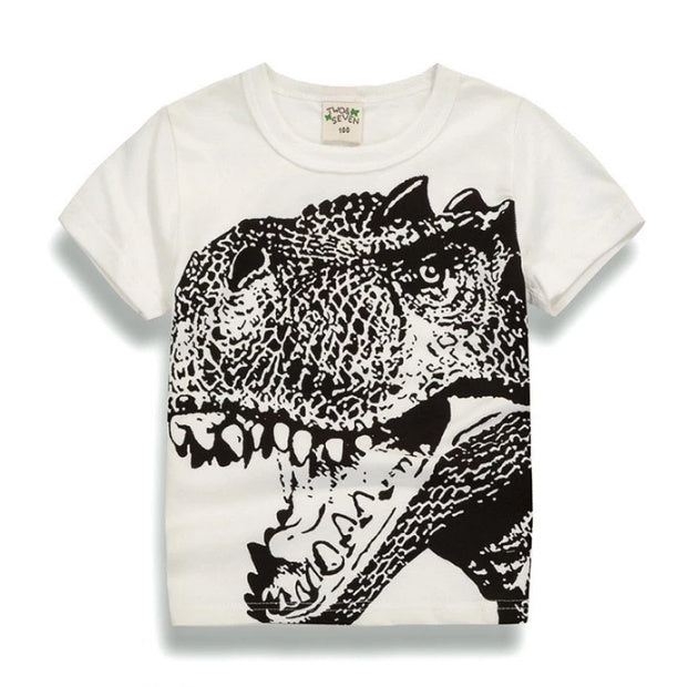 Children's Wear Summer New Korean Children's Boys Cotton T-shirt Men's Treasure In Children's Short Sleeves 5