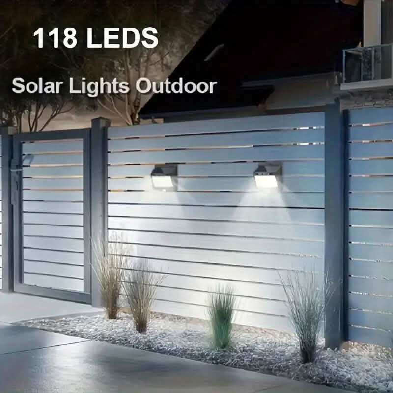 118 LED Ultra-Bright Solar Security Outdoor Lights 4