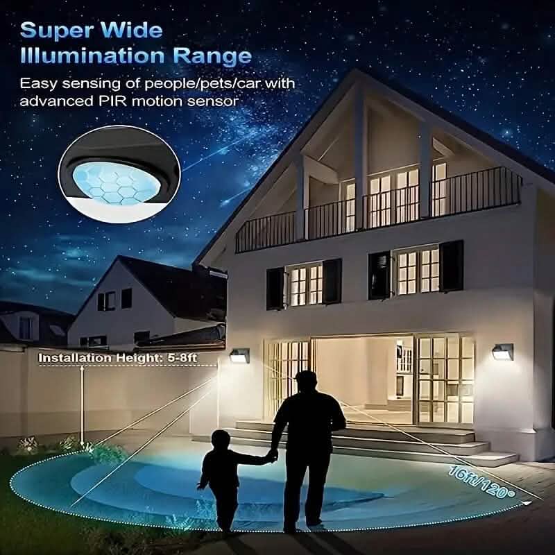 118 LED Ultra-Bright Solar Security Outdoor Lights 6
