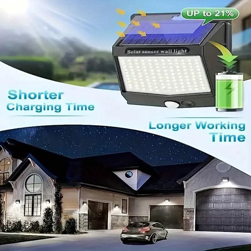118 LED Ultra-Bright Solar Security Outdoor Lights 5