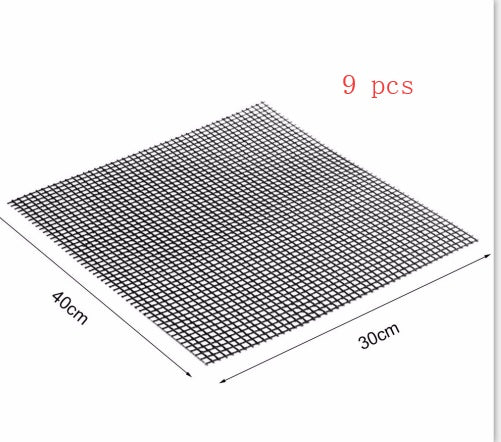 Barbecue Non-Stick Wire Mesh Grilling Mat Reusable Cooking Grilling Mat For Outdoor Activities 14