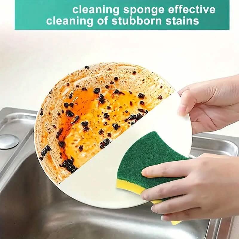 12-Piece: Ultra-Fine Microfiber Kitchen Cleaning Sponge 4