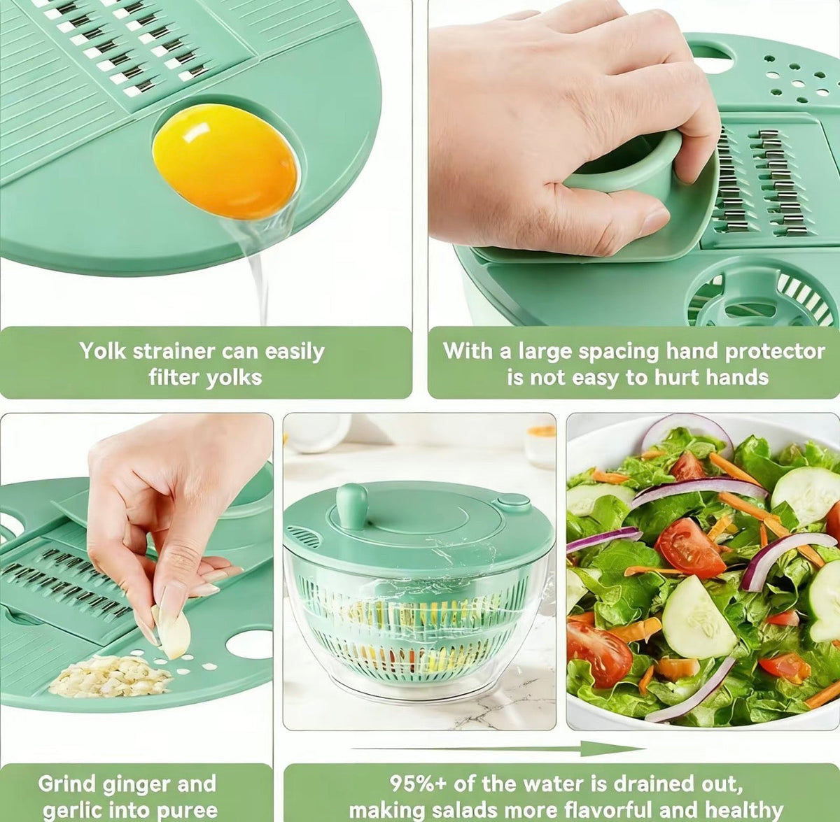 FreshSpin Kitchen Prep Set 8